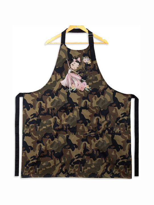 Koupakoupa Dance Like Everyone's Watching Șorț de Bucătărie 31.5x20cm KP_26202_apron-army 1buc