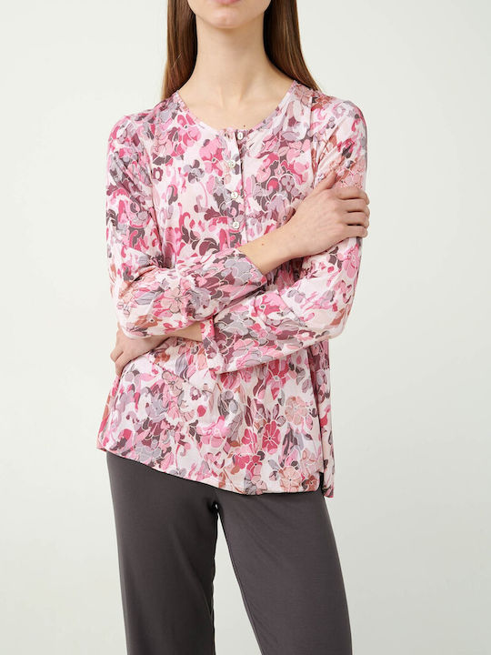 Vamp Summer Women's Pyjama Set Rose