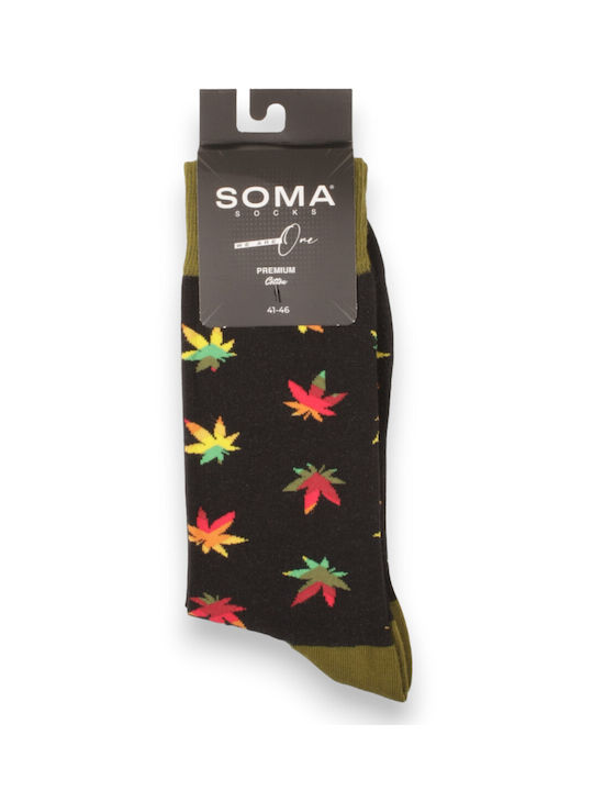 Soma Socks Men's Socks BLACK