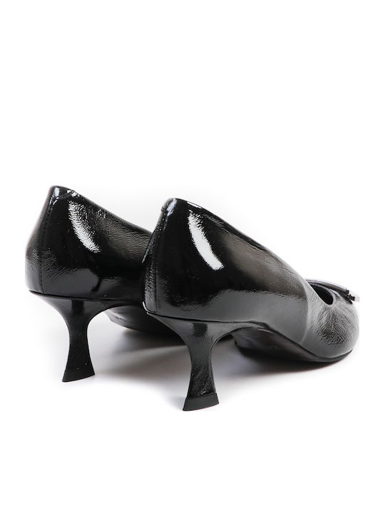Pumps mit mittelhohem Absatz Schwarz