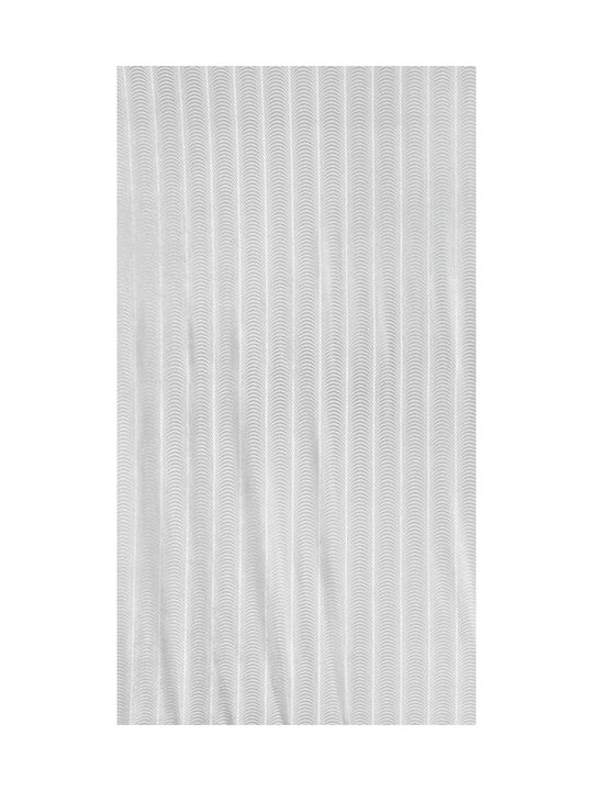 Eurofirany Vorhang mit Bleistiftfalten Kamila Weiß 140x250cm