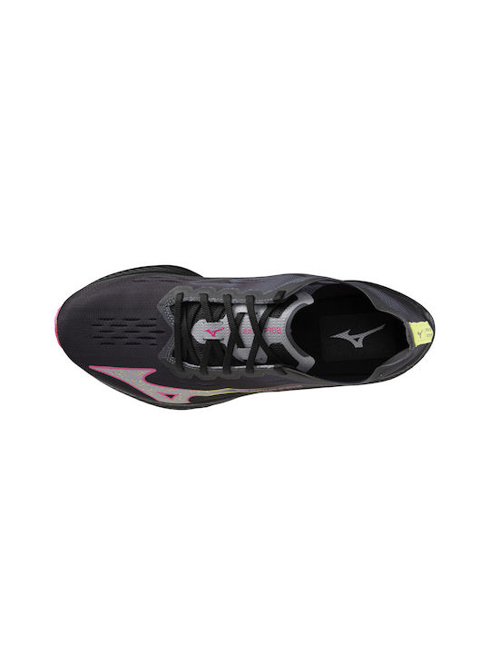 Wave Rebellion Pro 2 Sport Shoes Running Black / Silver / Pink Tetra