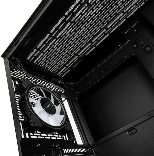 Kolink Observatory Z Mesh Gaming Midi Tower Κουτί Υπολογιστή με Πλαϊνό Παράθυρο και RGB Φωτισμό Μαύρο