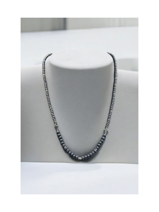 Necklace from Silver Black