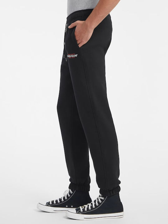 Sweatpants with Elastic Black