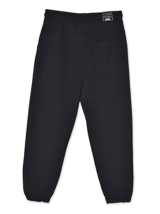 BodyTalk Men's Sweatpants with Rubber Black