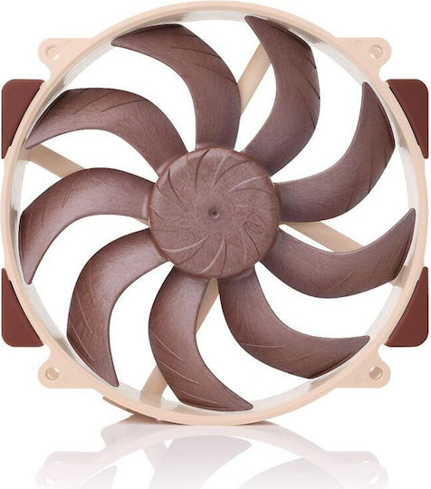 Noctua NF-A14X25R G2 PWM Case Fan 140mm (1500rpm / 91.5cfm) Without LED Lighting and 4-Pin Brown Connection