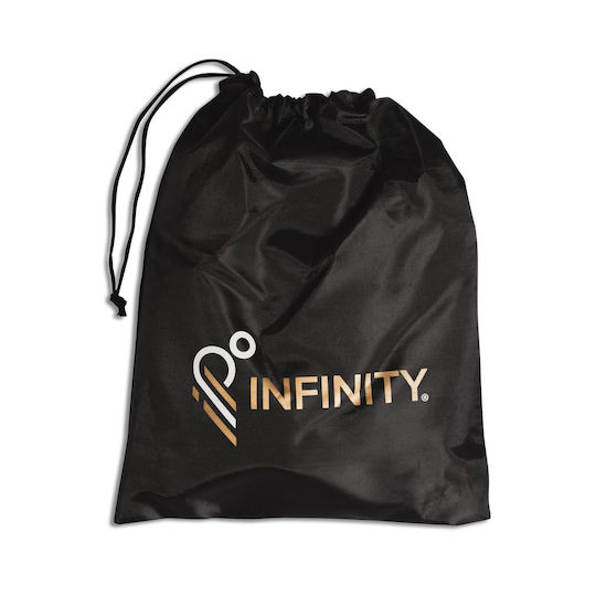 Infinity Pilates 75см Меко Гуми За Фитнес Gymtube Черен 0.75м