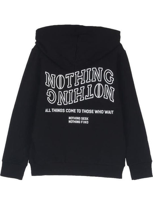 Kids Sweatshirt with Hood and Pockets White Trully Believer