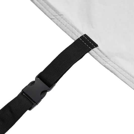 vidaXL Κουκούλα 432x165x130cm Αδιάβροχη XLarge για Sedan που Στερεώνεται με Ιμάντες