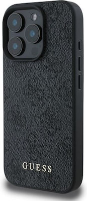 Guess 4g Classic Back Cover Πλαστικό Μαύρο (iPhone 16 Pro)