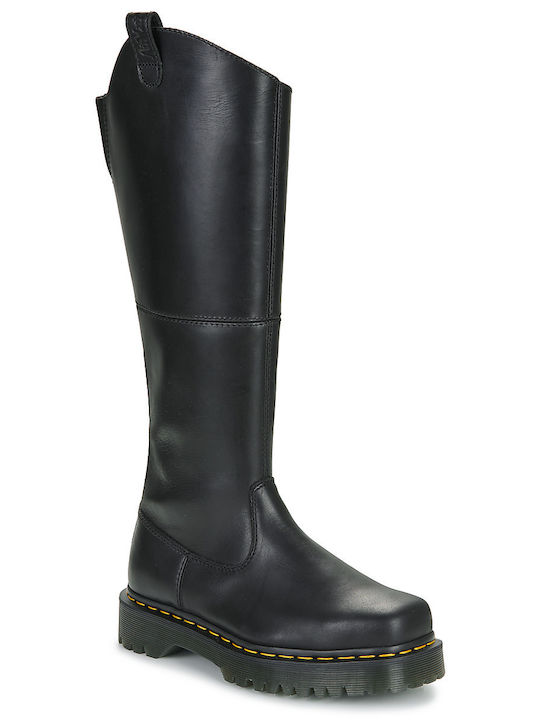 Dr. Martens Amaayah Hi Black Orleans Din piele Cizme dama Negre Dr. Martens Amaayah Hi Black Orleans Din piele Cizme dama Negre