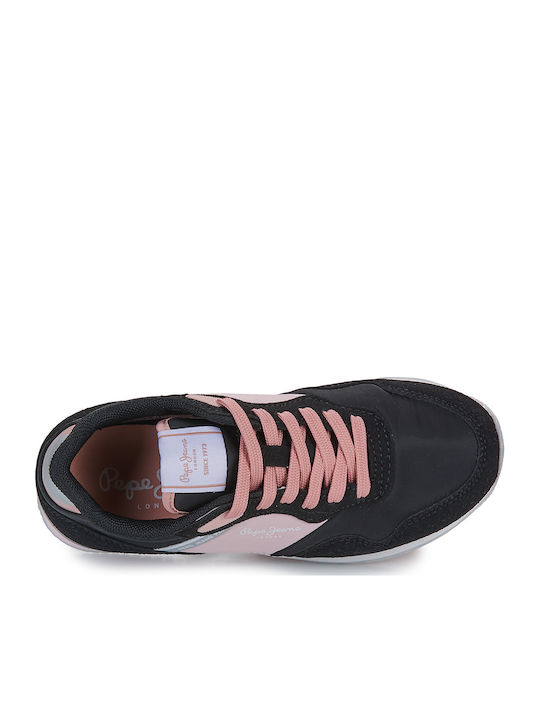 London Παιδικά Sneakers Μαύρα