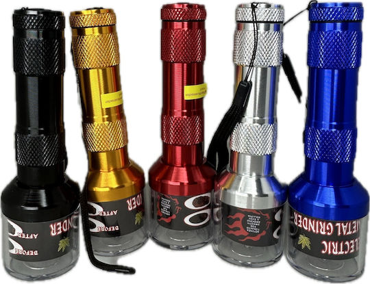 Electric Aluminum Grinder - Gold