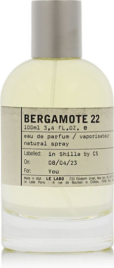 Le Labo Bergamote 22 Eau de Parfum 100ml