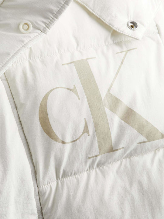 Μπουφάν Puffer Ivory