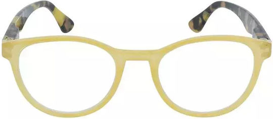 Silac Lesebrille +2.50 in Gelb Farbe