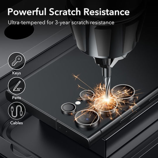ESR Lens Protector Camera Protection Tempered Glass Black for the Galaxy S24 Ultra