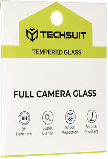 Techsuit Full Προστασία Κάμερας Tempered Glass Μαύρο για το OnePlus 12R