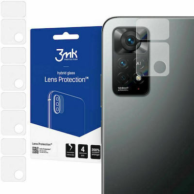 3MK Kameraschutz Gehärtetes Glas Transparent für das Xiaomi Redmi Note 11 Pro 4G / 11 Pro 5G.