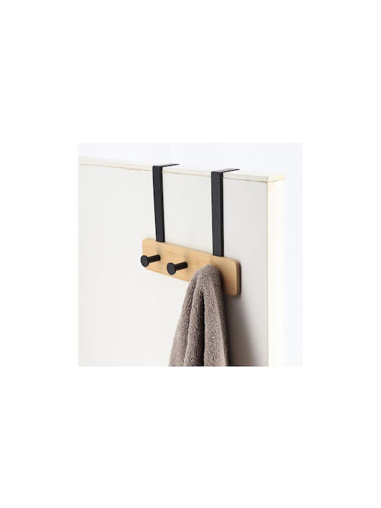 Door Hook 3 Slots Metallic 25x9x20cm
