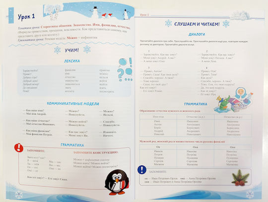 Matryoshka A1-a2 Conversational Course Of The Language Basics Of Grammar Karavanova N.b