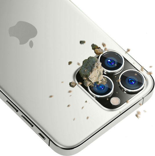 3MK Lens Pro Προστασία Κάμερας Tempered Glass Graphite Gray για το iPhone 13 Pro / 13 Pro Max
