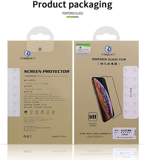 Pinwuyo Pinwuyo 9h Full Face Tempered Glass Μαύρο (Google Pixel 8)