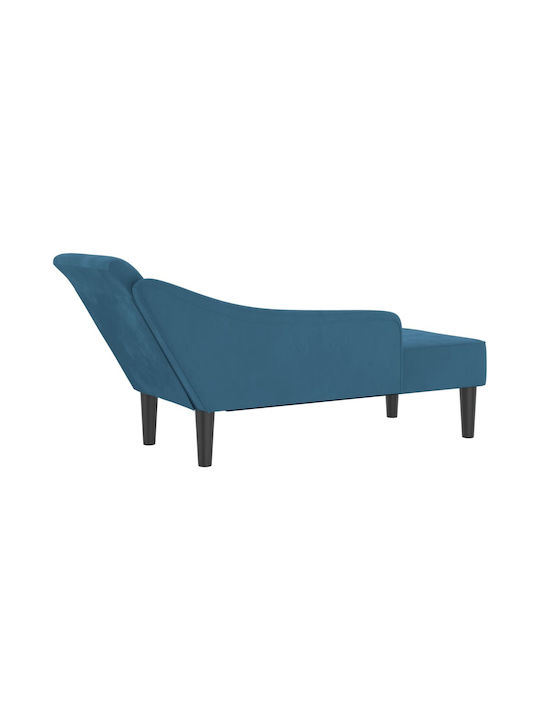 Fabric Recliner Blue