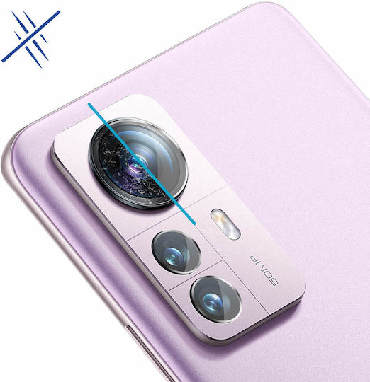 3MK Flexible Glass 4x Протектор за камера Закалено стъкло Transparent за Xiaomi 12 Lite