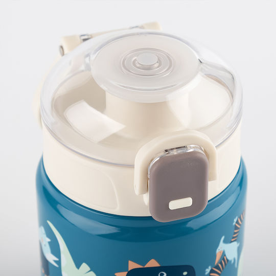 Sigikid Kinder Edelstahlflasche 400ml Dinosaurier