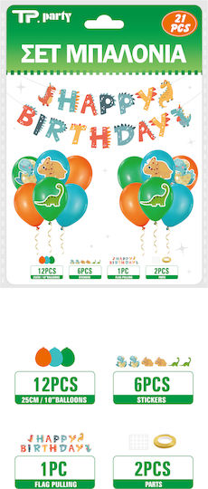 Σετ Μπαλονια 21pcs 37372 Tpster