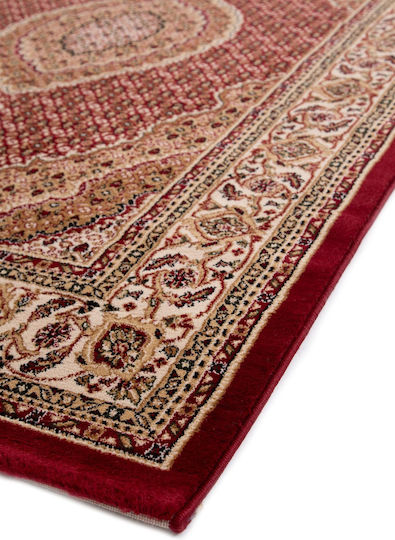 Royal Carpet Teheran 2120 Teppich Rechteckig Synthetisch,Polyester/Cotton/Leather Red
