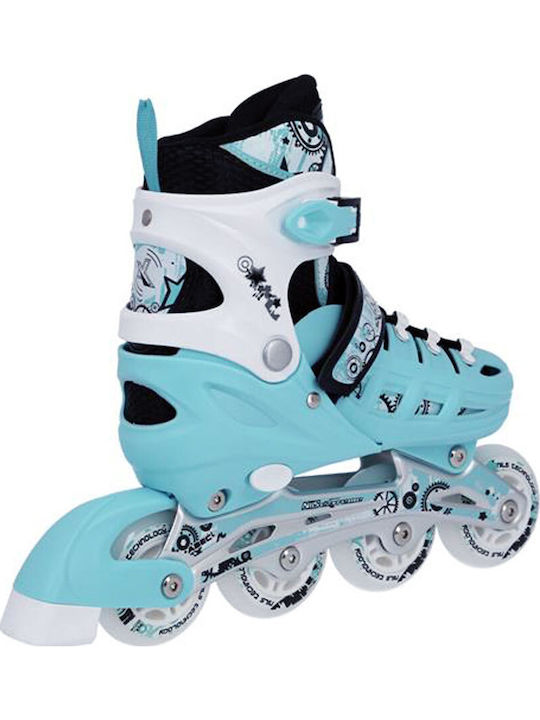 Athlopaidia Inline Ролери Ролки Син За деца