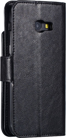 Book Leather / Synthetic Leather / Silicone Black (Galaxy A5 2017)