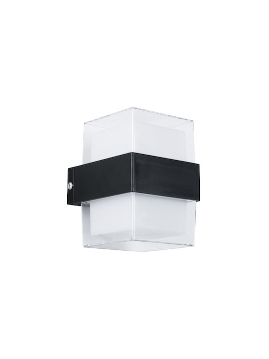 GloboStar Empire Wall-Mounted Outdoor Light LED IP65 10W with Warm White Light Double Beam