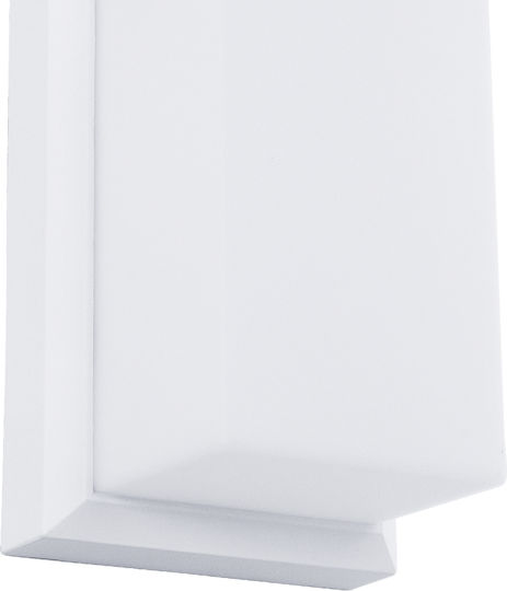 GloboStar Loft Επιτοίχια Εξωτερική Πλαφονιέρα LED IP65 18W με Φυσικό Λευκό Φως 24.5x11x9.5εκ.