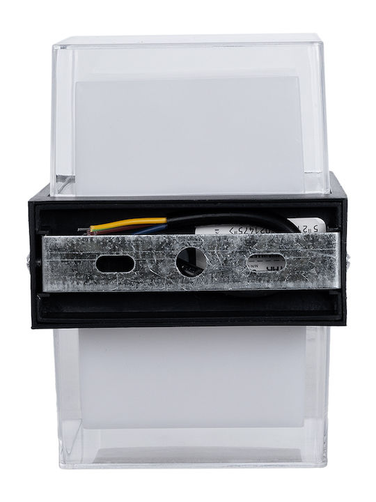GloboStar Empire Wall-Mounted Outdoor Spot Light LED IP65 10W with Natural White Light Double Beam
