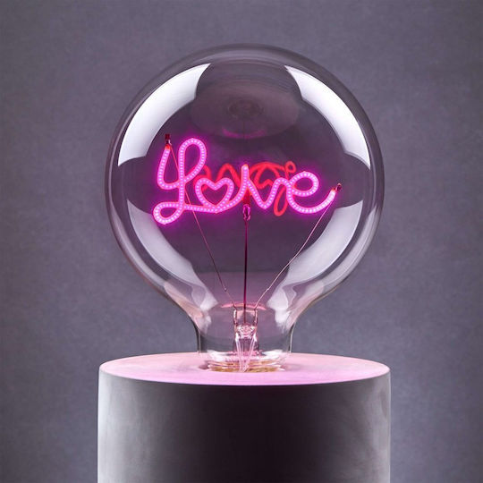 Butlers Διακοσμητικό Φωτιστικό LED Love 12.5x12.5εκ.