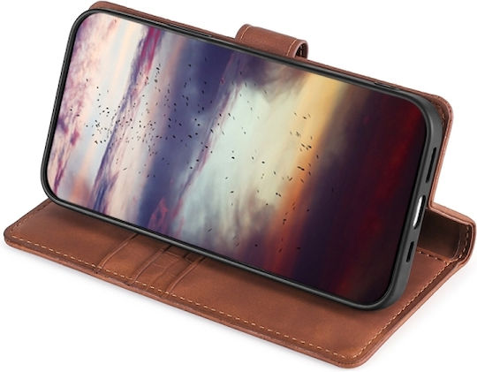 Book Piele / Piele artificială / Silicon Maro (Galaxy A5 2017)