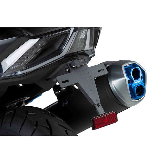 Puig Motorcycle Exhaust Protector Kymco AK550 Blue