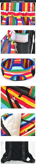 Blue Dog Cat Chest Back Carrier L 33-44cm 40-50cm, 14cm, weight 4-7kg