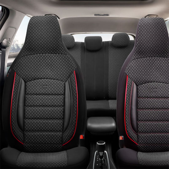 Otom Front Car Covers 11pcs Cotton Sport Plus Black