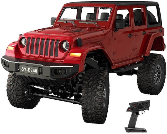 Shantou Double Eagle Jeep Crawler Pro Remote Controlled Car Crawler Red