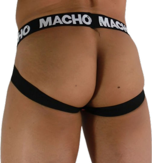 Macho Underwear Herren Jockstrap Blau