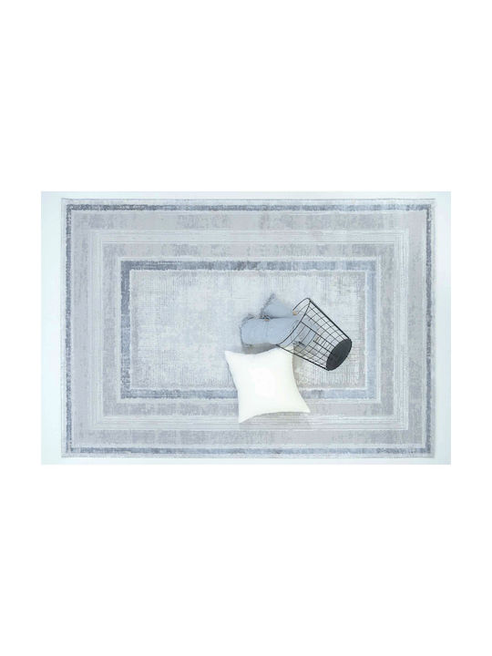 Ezzo Firenze D077by9 Rug Rectangular Grey