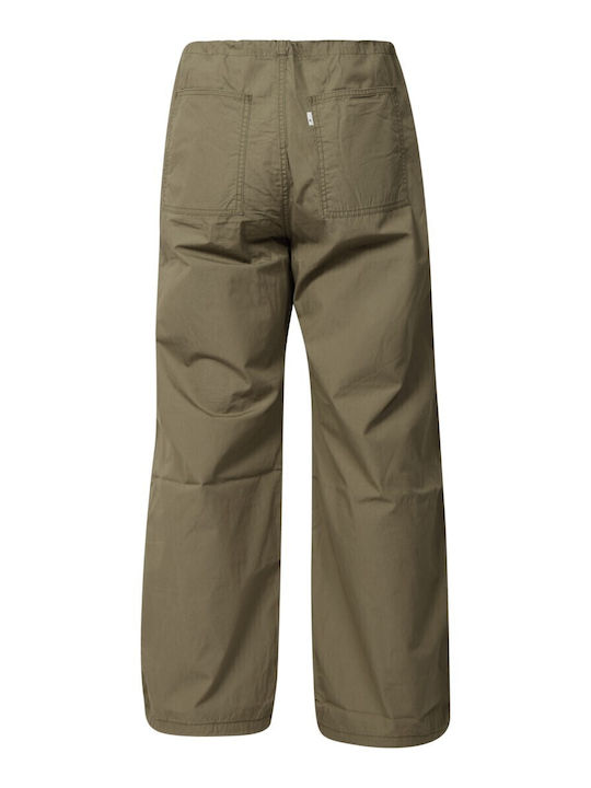 Parachute Damen Stoff Hose Deep Lichen Green
