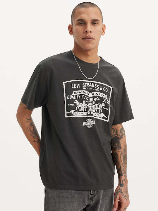 Vintage T-Shirt Anthracite Grey