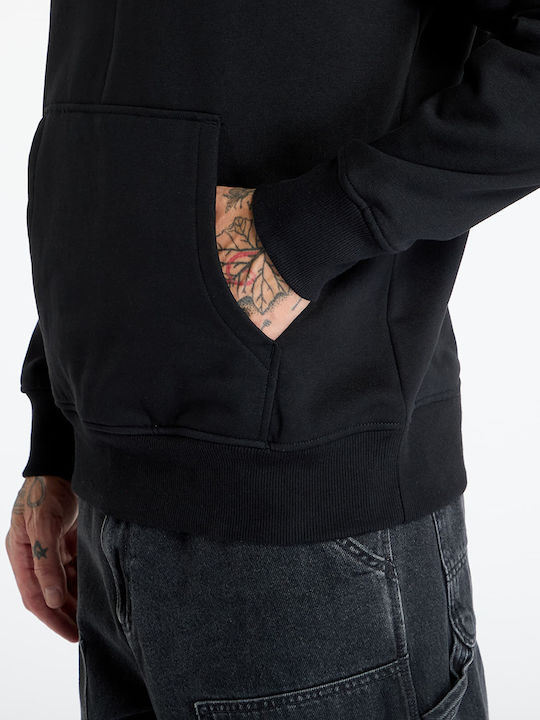 Raglan Box Sweatshirt with Hood Tnf black