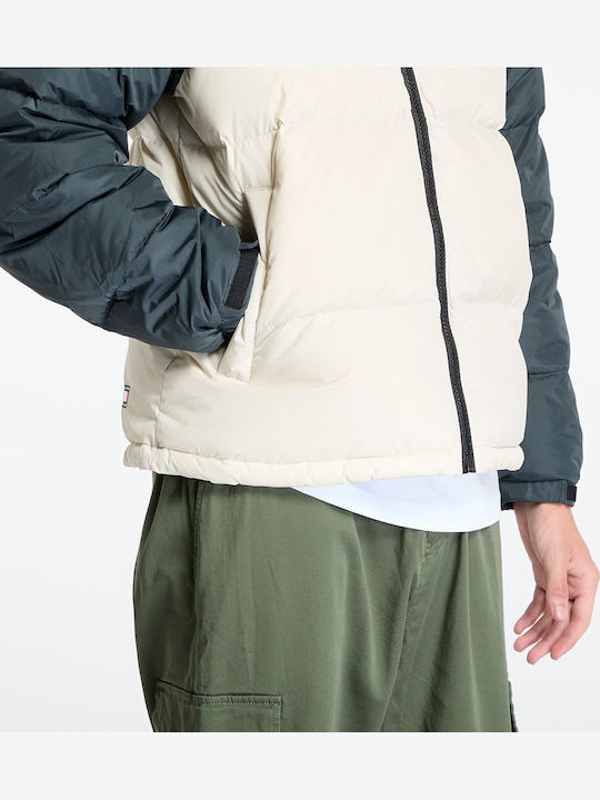 Geacă De Iarnă Puffer Bej